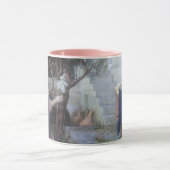 De Aankondiging door John William Waterhouse Mok (Midden)