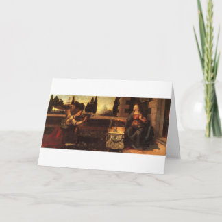 De aankondiging door Leonardo da Vinci c.