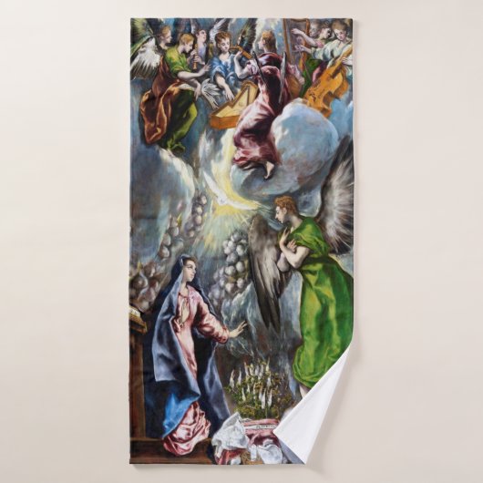 De aankondiging, El Greco Badhanddoek (Badhanddoek)
