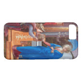De aankondiging, Filippo Lippi, 1440 Case-Mate iPhone Case (Achterkant (Horizontaal))