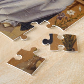 De aankondiging legpuzzel (Zijkant)