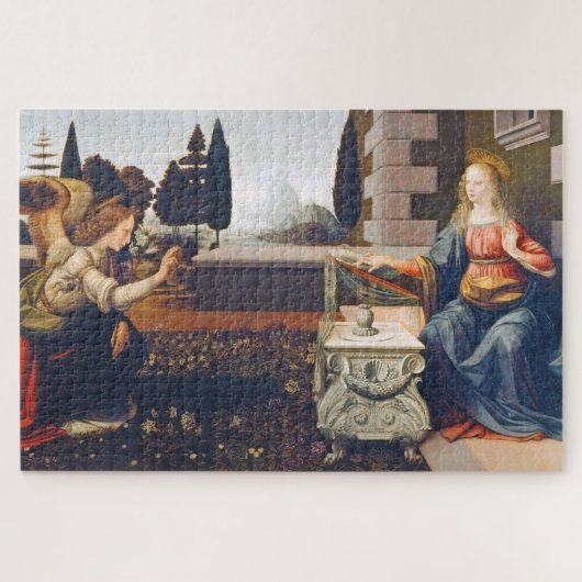 De aankondiging, Leonardo da Vinci Legpuzzel (Horizontaal)