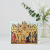 De aankondiging met St. Margaret en St. Briefkaart (Staand voorkant)