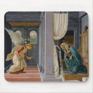 De aankondiging, ongeveer 1485 muismat