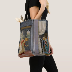 De aankondiging, ongeveer 1485 tote bag