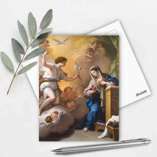 De aankondiging, Paolo de Matteis Briefkaart