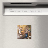 De aankondiging, Paolo de Matteis Magneet (Insitu (Vaatwasser))