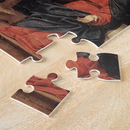 De aankondiging puzzel (Zijkant)