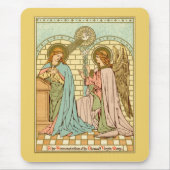 De aankondiging (RLS 04) (Stijl 1) Muismat (Voorkant)