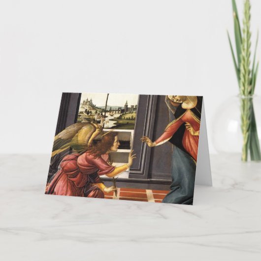 De aankondiging - Sandro Botticelli (Voorkant)