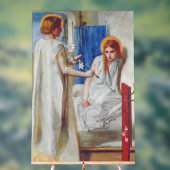 De aankondiging van Dante Gabriel Rossetti Acryl Bord (Neutraal)