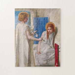De aankondiging van Dante Gabriel Rossetti Legpuzzel
