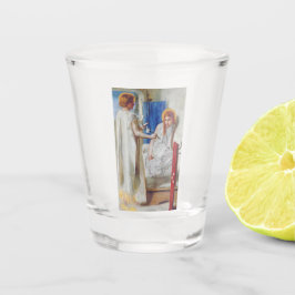 De aankondiging van Dante Gabriel Rossetti Shot Glas