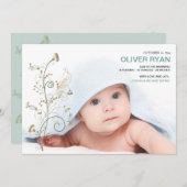 De Aankondiging van de Geboorte van de Foto van de (Voorkant / Achterkant)