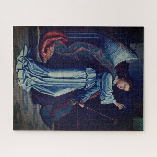 De aankondiging van Gerard David, 1506 Legpuzzel (Horizontaal)