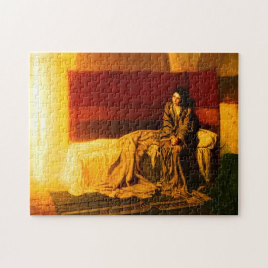 De aankondiging van Henry Ossawa Tanner van 1898 Legpuzzel (Horizontaal)