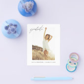 De aankondiging van het Afstuderen van de begrotin Flyer (Enkel)