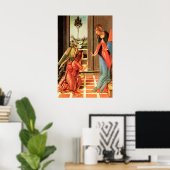 De aankondiging van het Poster van Our Lady & Ange (Thuiskantoor)