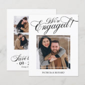 De aankondiging van het Verloving van de begroting (Voorkant / Achterkant)