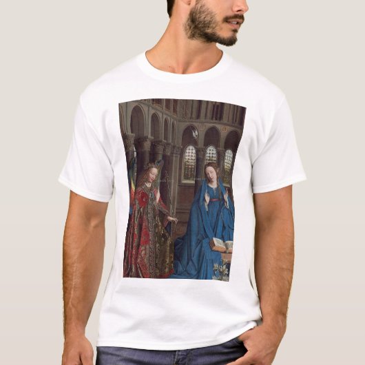 De aankondiging van Jan van Eyck T-shirt (Voorkant)