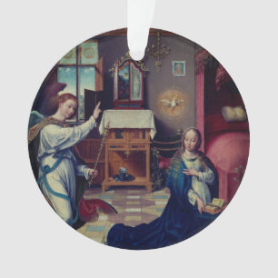 De aankondiging van Joos van Cleve: Kerstmis Ornament