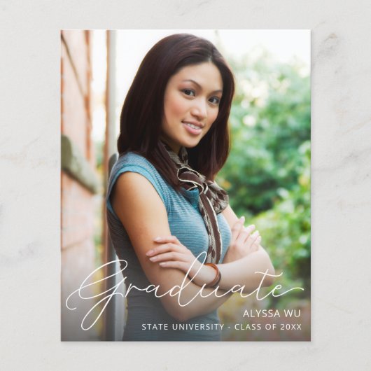 De Aankondiging VR van het Afstuderen van de Foto (Voorkant)