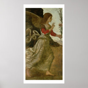 De aanmanende engel Gabriel Poster