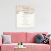 De aanraking van de hand van de meester canvas afdruk (Insitu (Woonkamer))