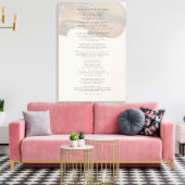 De aanraking van de hand van de meester canvas afdruk (Insitu (Woonkamer))