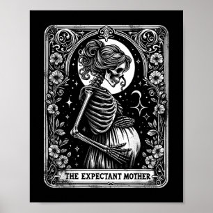 De aanstaande moeder Halloween zwangerschap zwange Poster