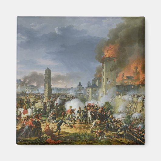 De aanval op en het nemen van het koolstof magneet (Voorkant)