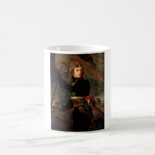 De aanval van Napoleon Bonaparte tijdens de slag b Koffiemok