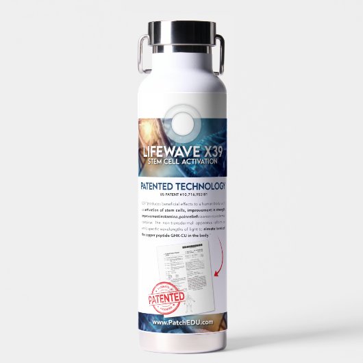 De Aanzet van het waterflesgesprek Waterfles (Voorkant)