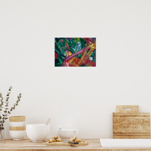 De Aap Franz Marc | Poster (Keuken)