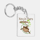 De aap hangt daar in sleutelhanger (Voorkant Links)