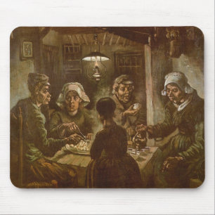De aardappel Eaters door Vincent van Gogh Muismat