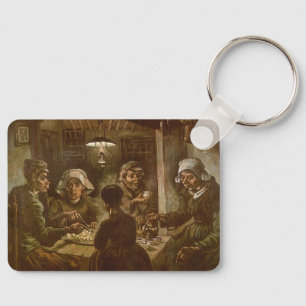 De aardappel Eaters door Vincent van Gogh Sleutelhanger