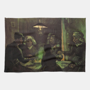 De Aardappel Eters door Vincent van Gogh Theedoek