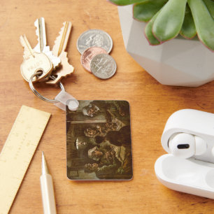 De Aardappeleters door Vincent van Gogh Sleutelhanger