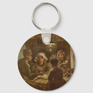 De Aardappeleters door Vincent van Gogh Sleutelhanger