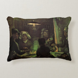 De Aardappeleters van Vincent van Gogh Accent Kussen