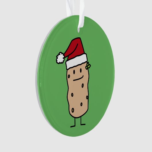 De Aardappels die van de aardappel Gelukkige het Ornament (voorkant)