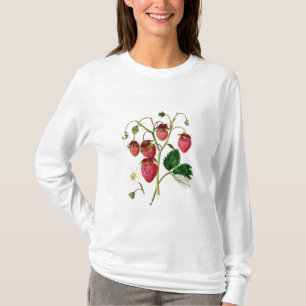 De aardbei van de Roseberry, gegraveerd door Watte T-shirt