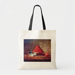 De aardbeienmand van Chardin Jean-Baptiste Sim Tote Bag