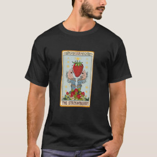 De aardbeientaart  Cottcore Stra T-shirt