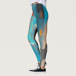 De aardbeving leggings