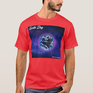 De aarde en de Night Sky1123 T-shirt