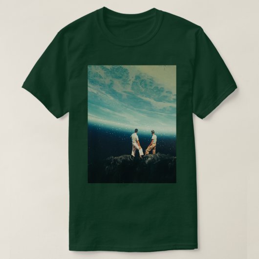 De Aarde huilde en we waren daar T-shirt (Design voorkant)