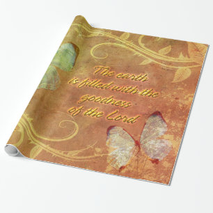 De aarde is gevuld met de... Verpakkingspapier Cadeaupapier