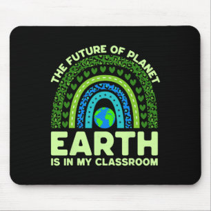 De aarde is in mijn slaapkamer Earth Day Environme Muismat
